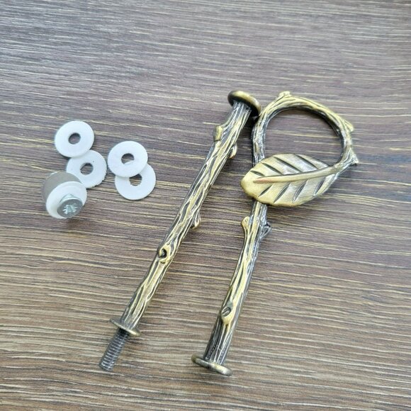 Vintage Mismatched Shabby Chic 2-Tiered Dessert Stand Hand-Painted Floral - Picture 9 of 16